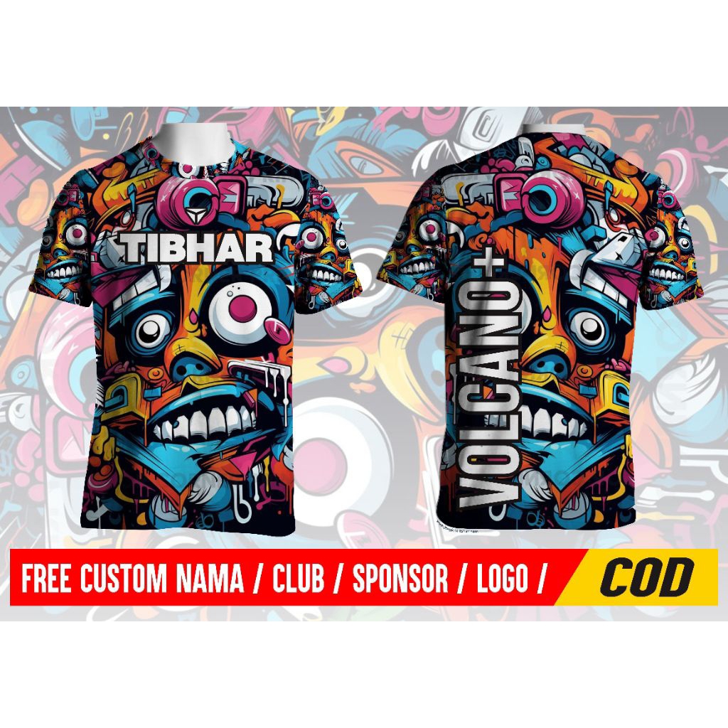 เสื้อ TIBHAR VOLCANO PINGPONG