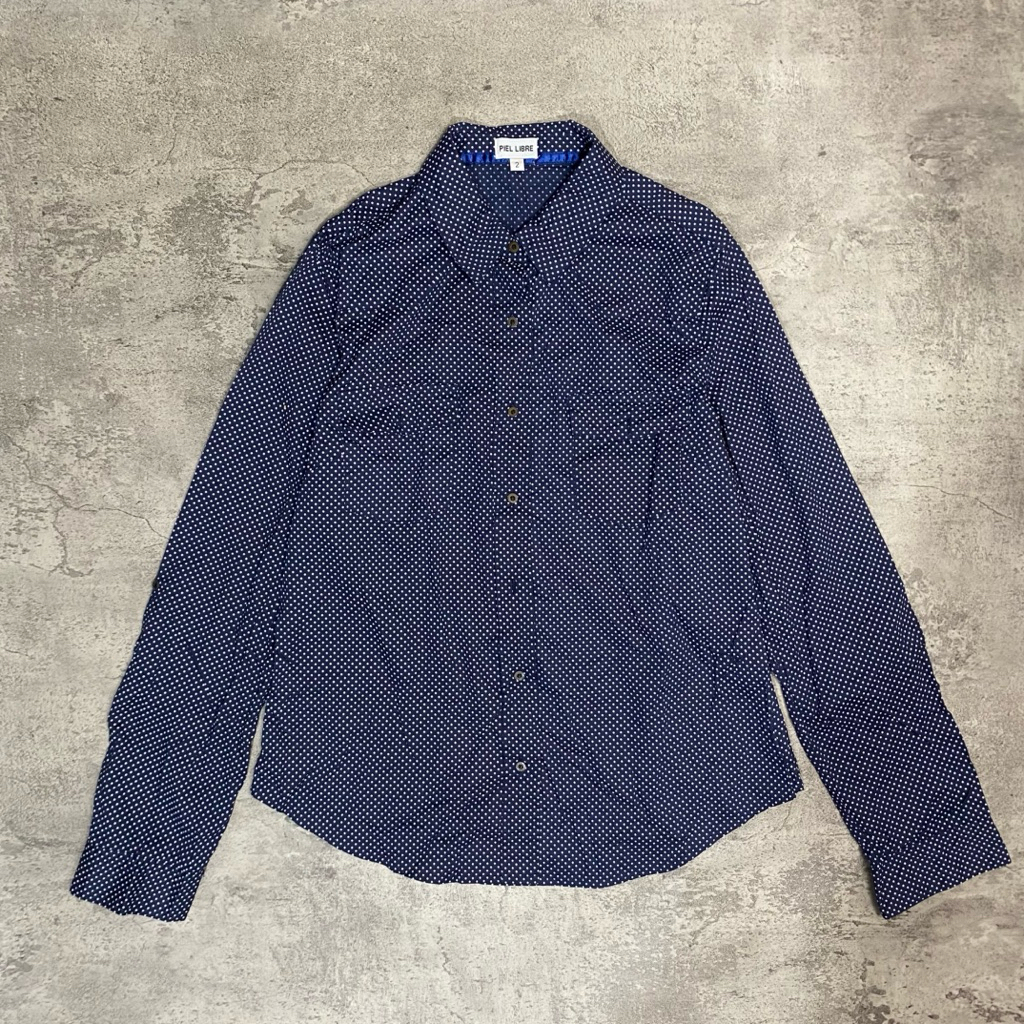 เสื้อ KEMEJA NAVY PATTERN