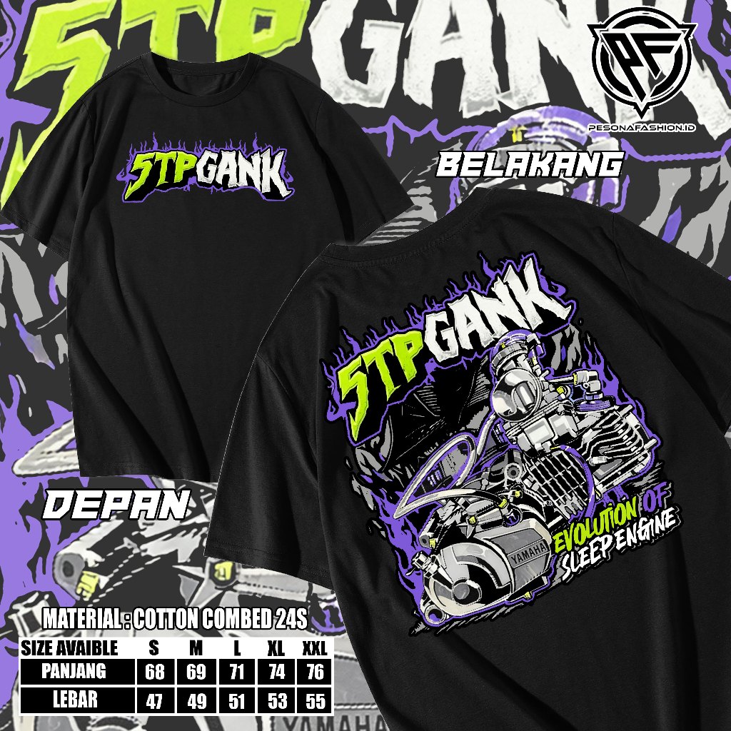 เสื้อยืดผู้ใหญ่ 5TP GANK EVOLUTION COOL 5TP DISTRO T-SHIRT