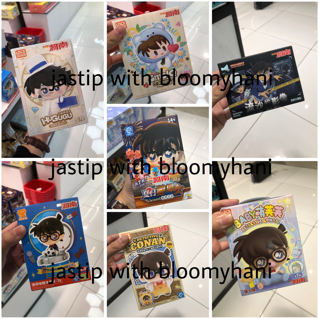 [JASTIP] Blind Box Detective Conan Plushie Bagcharm Figurine Watch