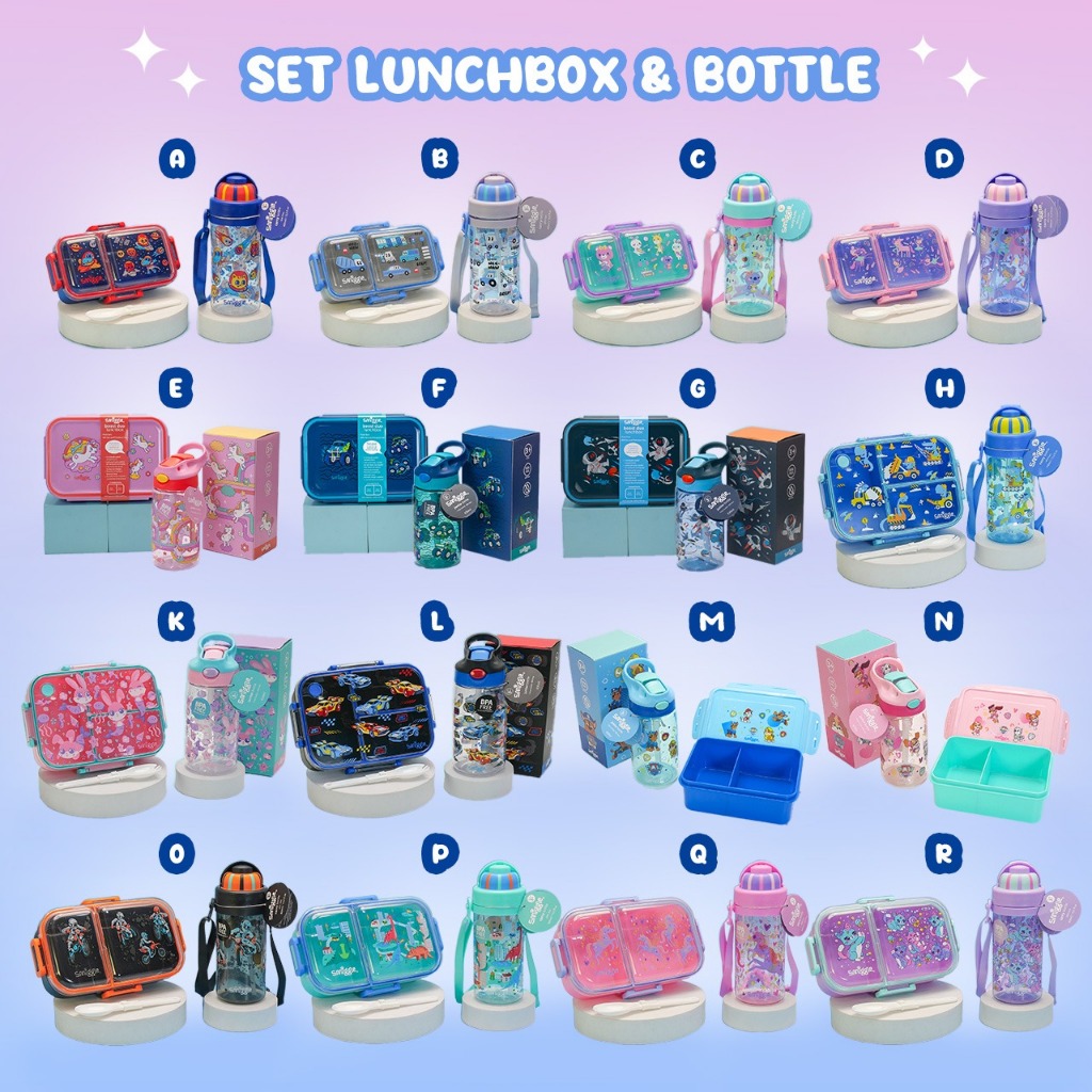 LUNCH BOX & WATER BOTTLE SET (ชุด 2 ชิ้น)