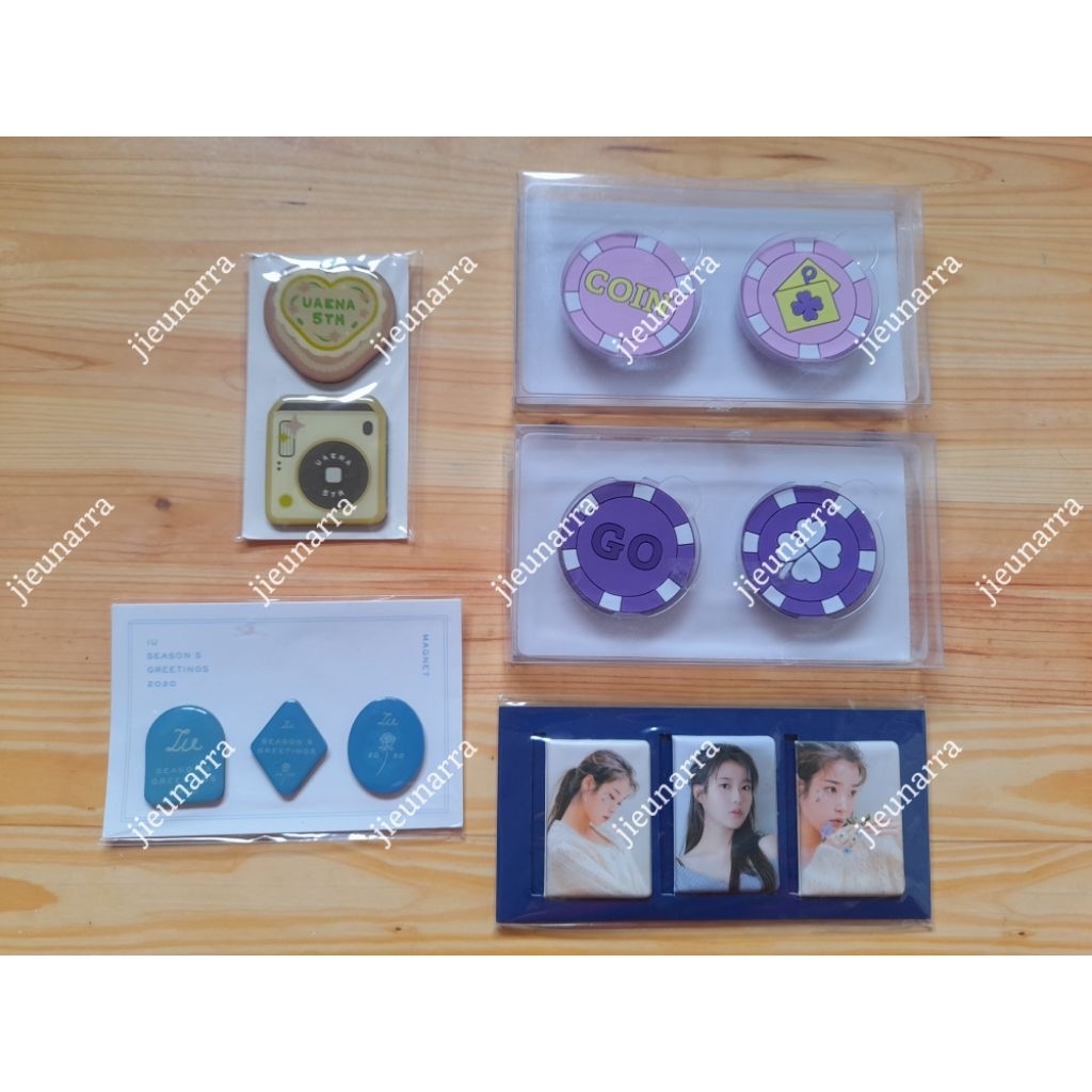 IU สินค้าอย่างเป็นทางการ - Magnet Uaena 5th Seasons Greetings Lilac The Present
