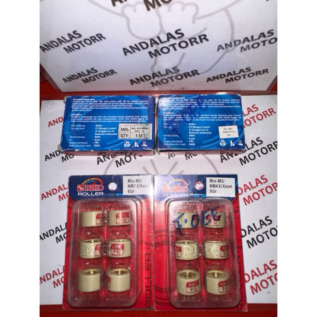 ไม้บรรทัดลูกกลิ้ง Roller Mio M3, Nmax N max, xeon, Mio Z 125, X-Ride 125, Fino 7gr 8gr 9gr 10gr 11gr