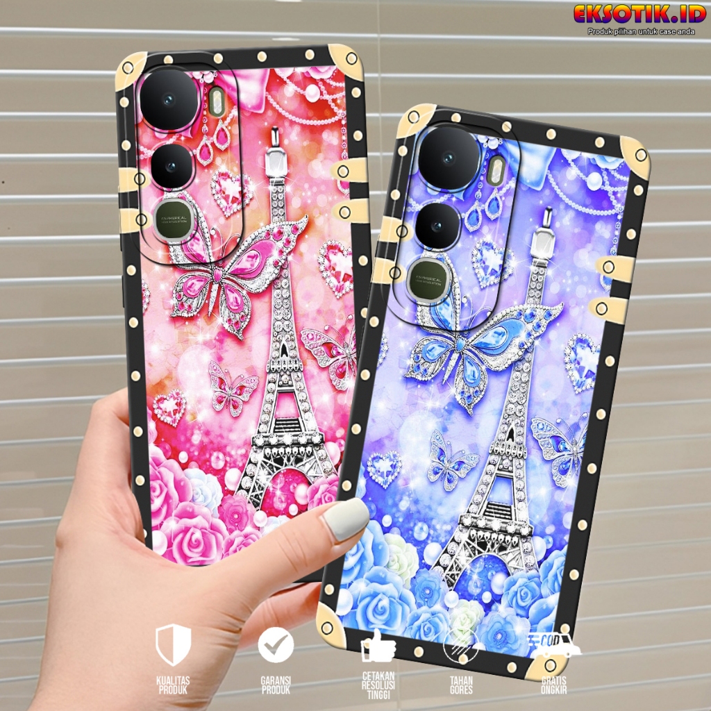 เคส VIVO Y400 - เคสโทรศัพท์ VIVO Y400 - เคสแฟชั่นล่าสุด - VIVO Y400 Silicone - Cool Cute Motif - เคส