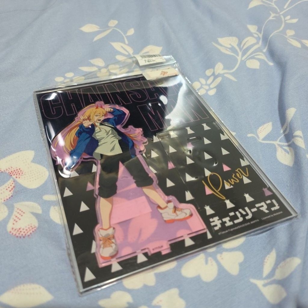 PHILIPPINES - CHAINSAWMAN CSM ANI-MALL EXCLUSIVE ORIGINAL SHONEN JUMP STANDEE ACRYLIC POWER MAPA