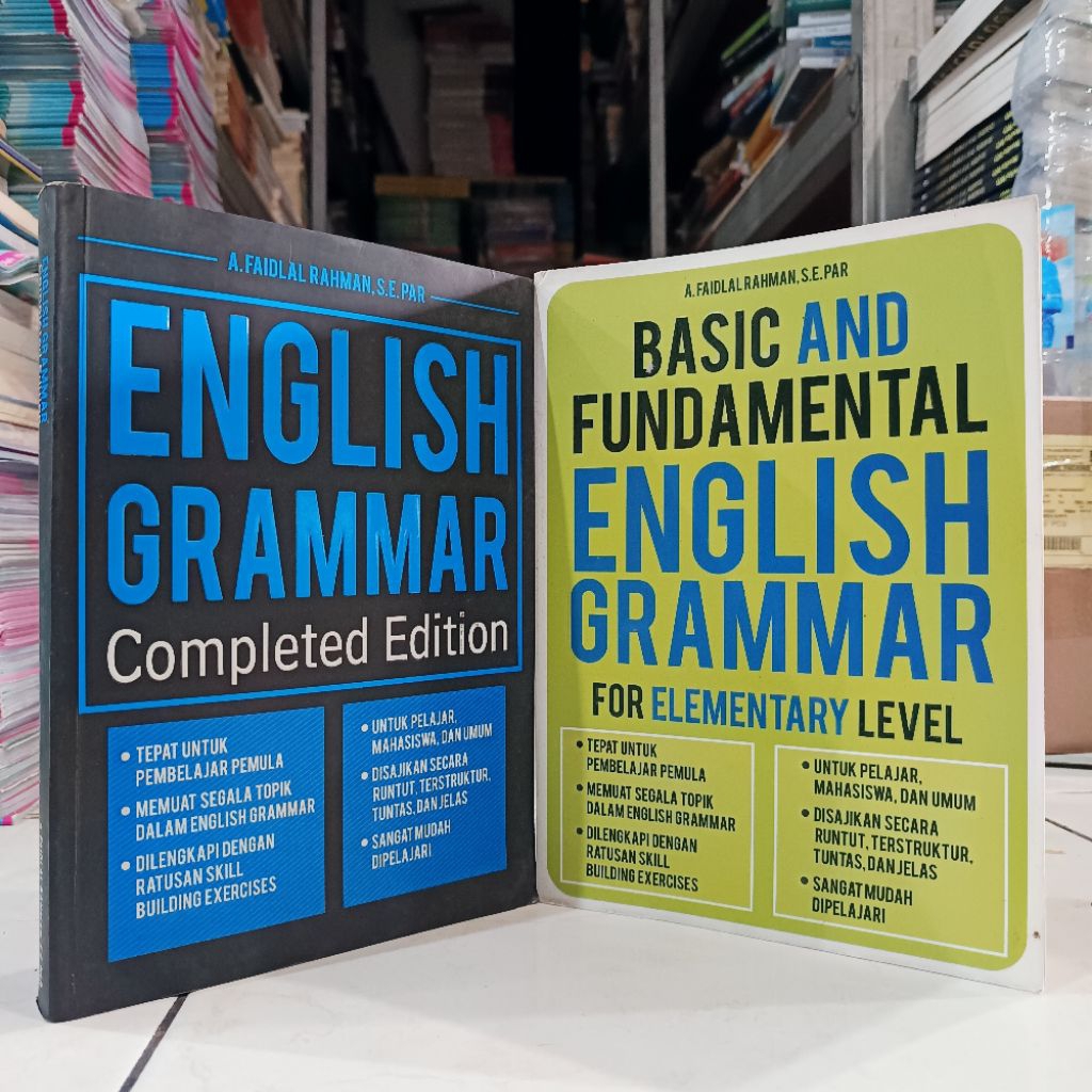 (ORIGINAL) GRAMMAR BOOK / BASIC AND FUNDAMENTAL ENGLISH GRAMMAR / ENGLISH GRAMMAR