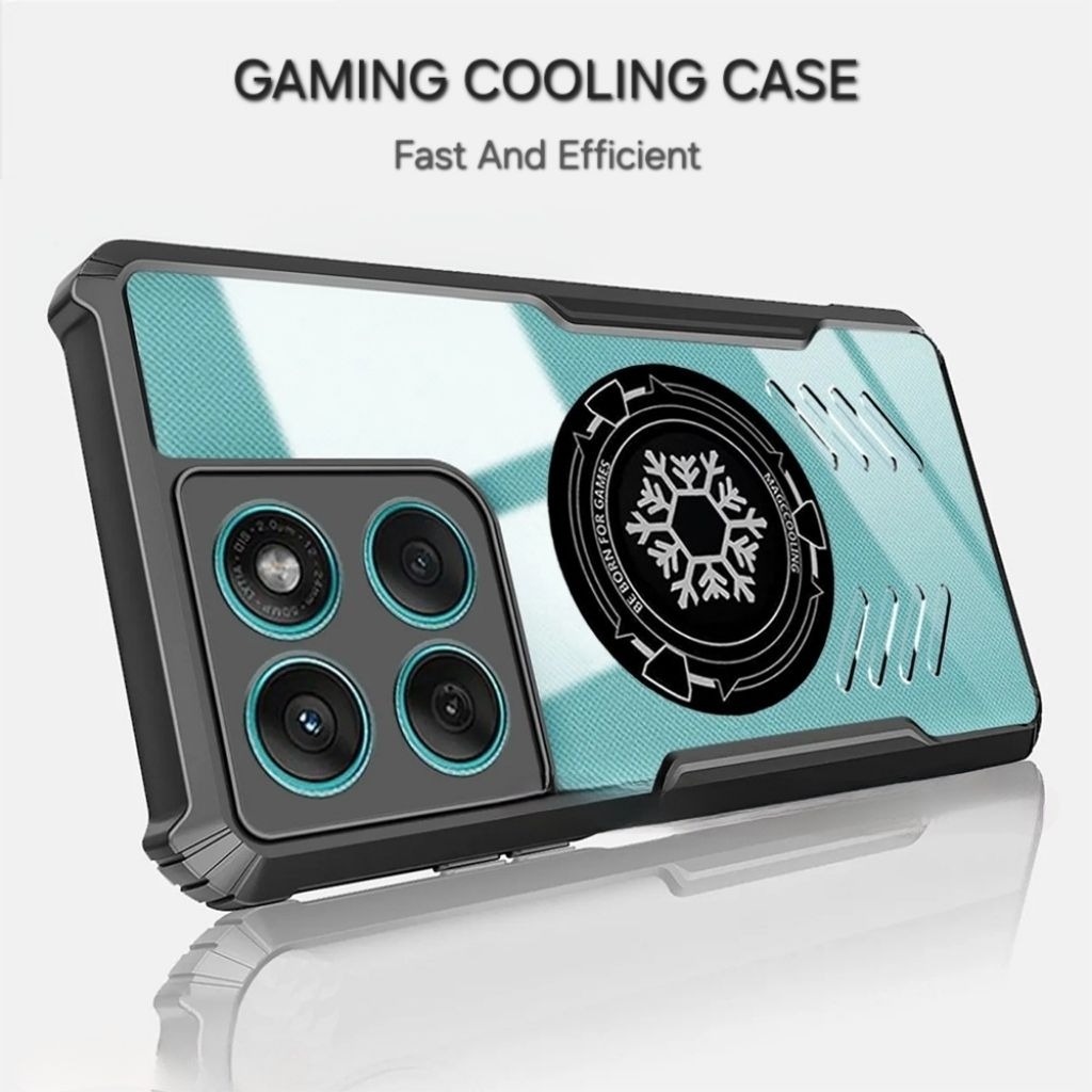 Motorola G86 Power/G67 Power/G57 Power Gaming Cooling Casing Magnetic Cover