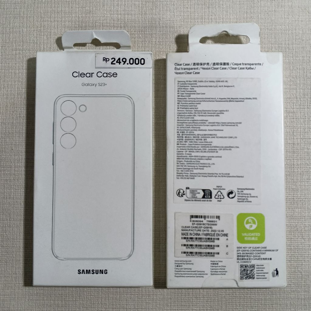 เคสใส Samsung Galaxy S23+ / S23 Plus Original