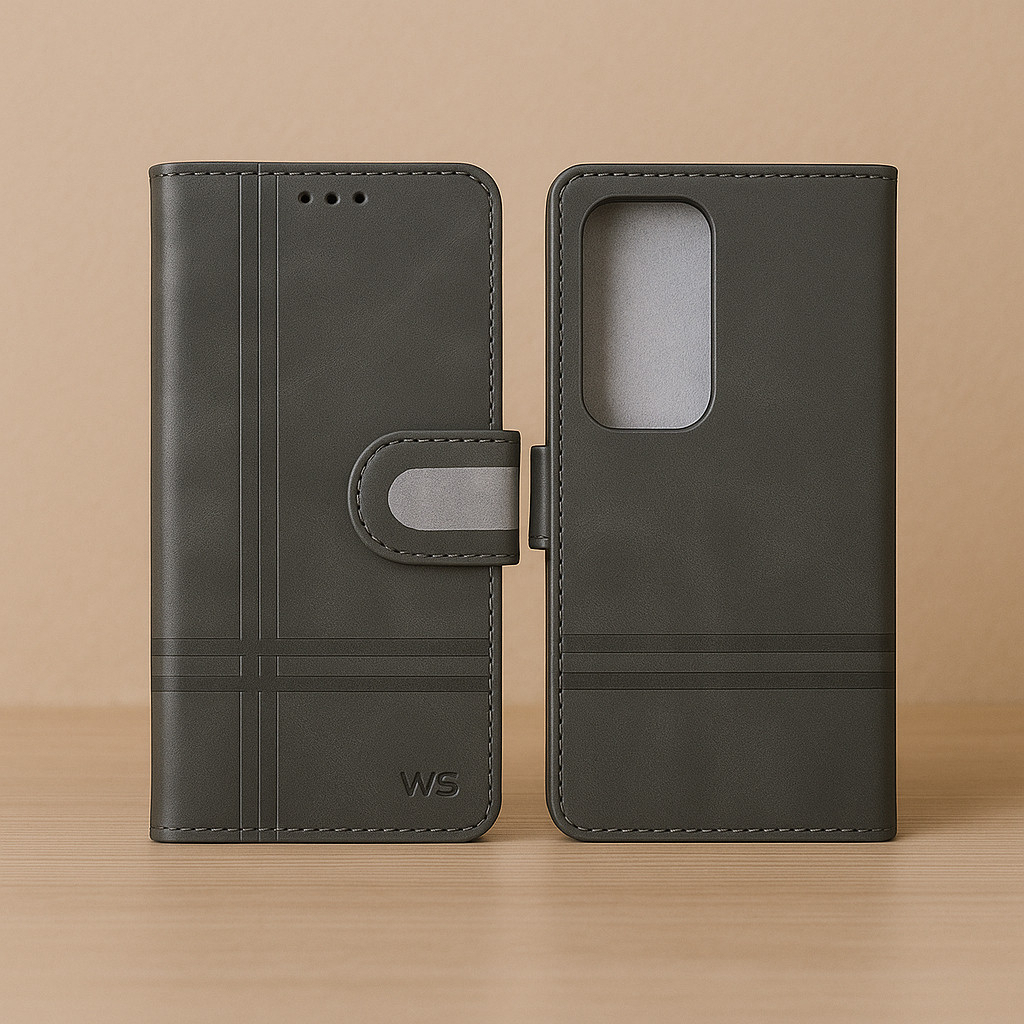 หนังหนังสือ Flip Case Burberry Model Book สําหรับ Oppo Reno 14 5G / 14F 4G / Reno 14F 5G