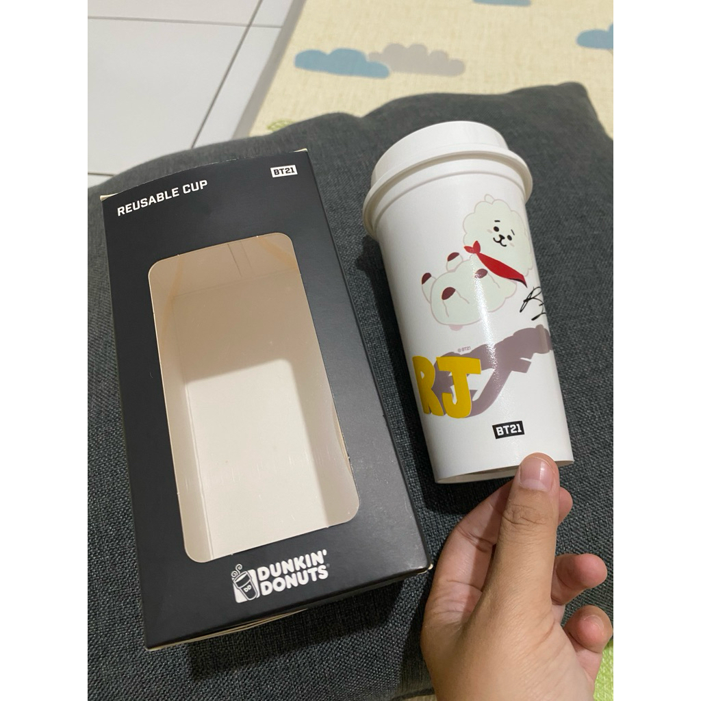 BT21 RJ REUSABLE CUP DUNKIN DONUTS อย่างเป็นทางการ