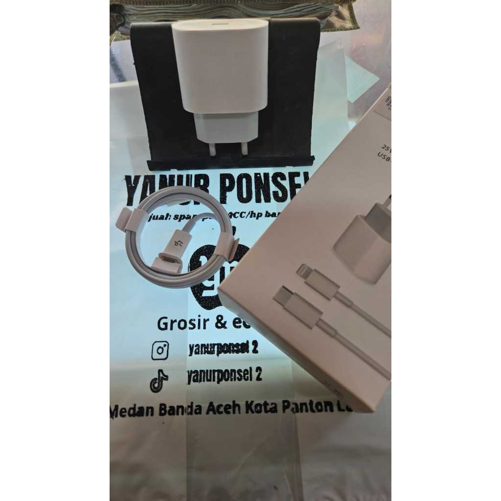 อะแดปเตอร์ชาร์จ 20W Usb C ถึงสําหรับ Iphone Fast Charging type C TO LIGHTING