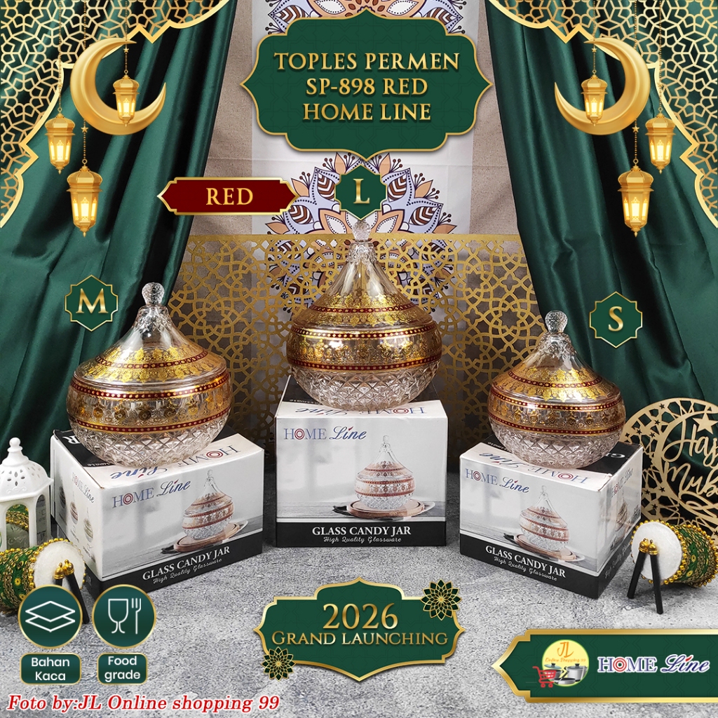 Homeline โถอาหรับตะวันออกกลาง Tulban Red SP-898