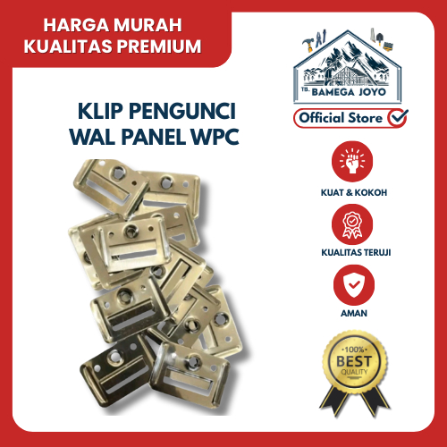 WPC CLIP – WALL PANEL - อุปกรณ์เสริมติดผนังล็อค WPC ที่แข็งแกร่ง & PRACTICAL