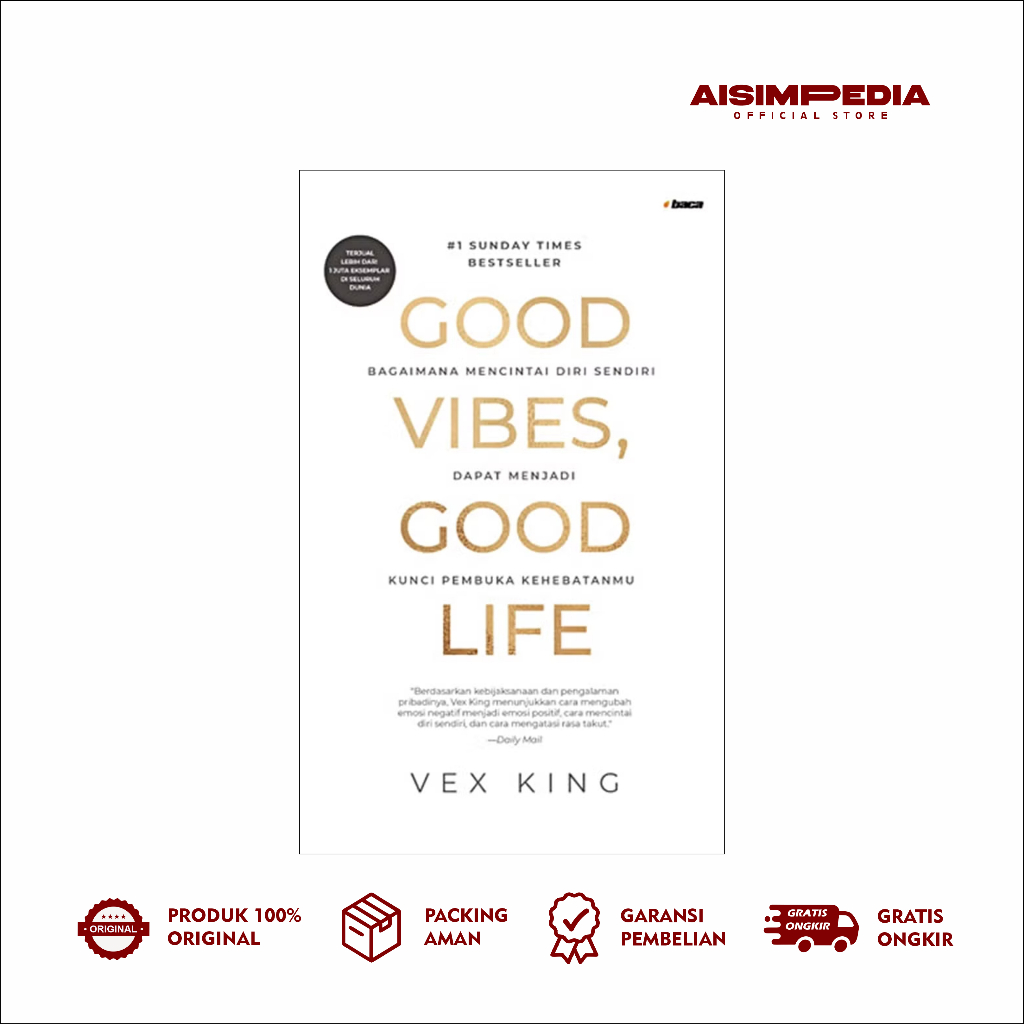 AISIMPEDIA - Good Vibes Good Life - Self Improvement & Development Book สํานักพิมพ์อ่าน