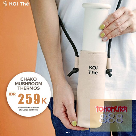 KOI The - Chako Mushroom Thermos Tumbler