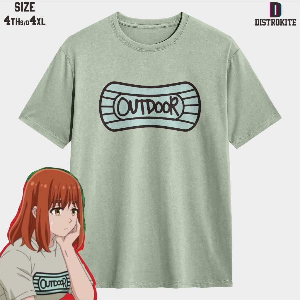 KATUN Distrokite Futari Solo อะนิเมะเสื้อยืด Camp สําหรับสอง Shizuku Kusano คอสเพลย์กลางแจ้ง DPN 30 