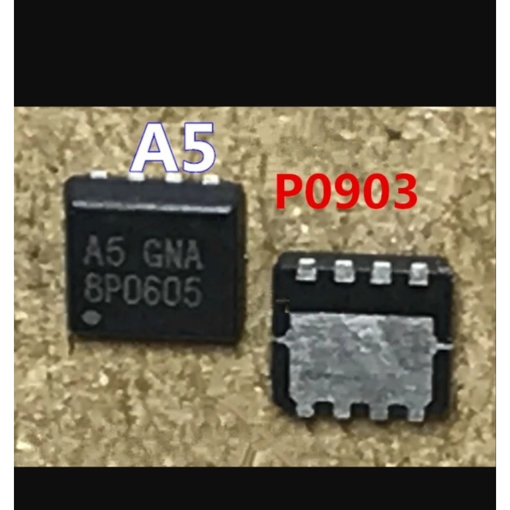 P0903BEA P0903 0903 A5 GND A5 GNC A5 VNB A5 VNE A5 GNB QFN-8 SMD