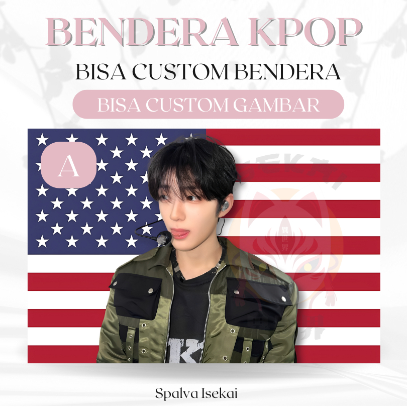AMERICAN FLAG KPOP SANGHYEON ALD1 ALPHA DRIVE ONE / โปสเตอร์ KPOP / KPOP FLAG Chung Sang-hyeon / KPO