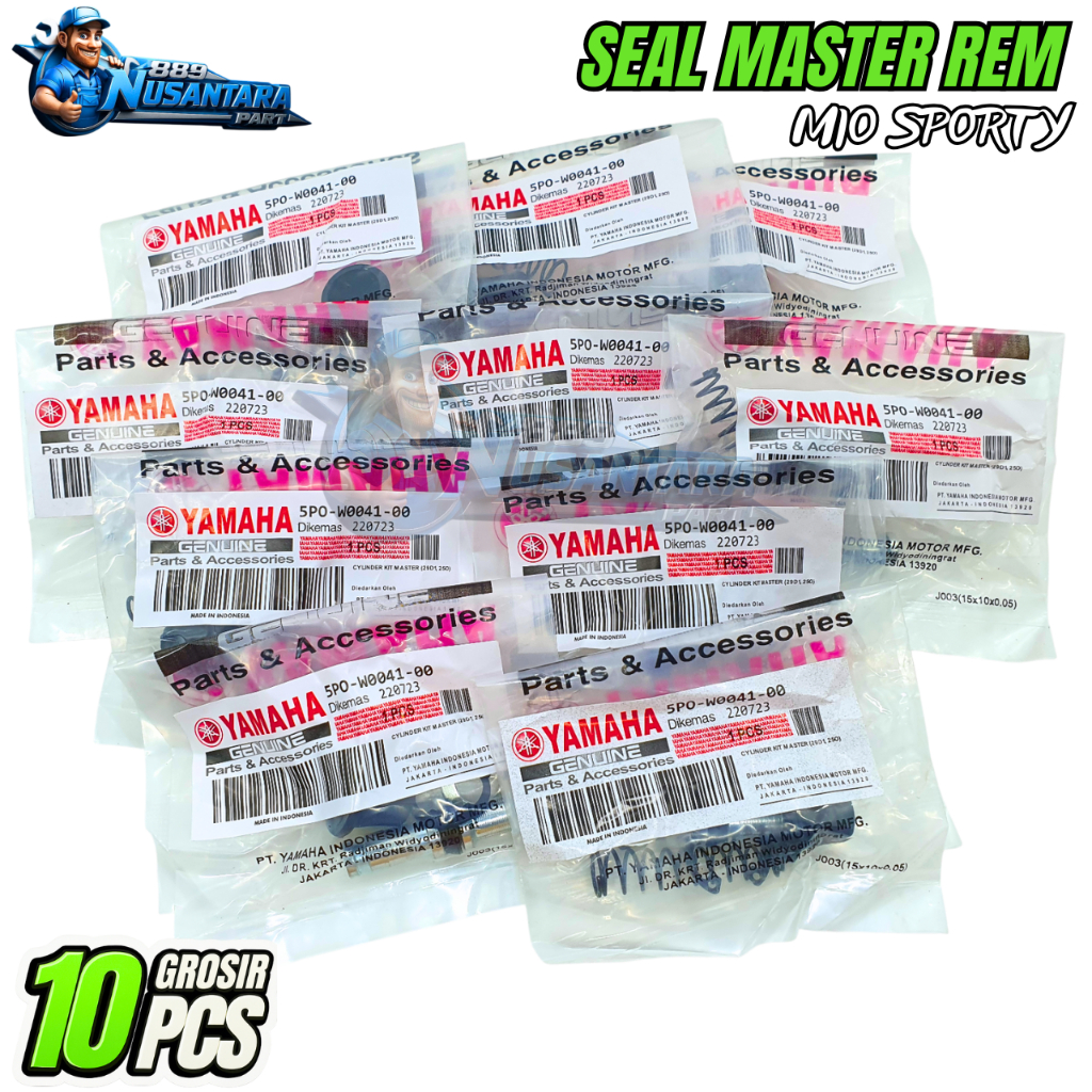 ขายส่ง 10 ชุดซีลหลักเบรคหน้าสําหรับ Mio sporty Mio J Mio M3 Jupiter Z Vega R mio mx jupiter vega zr