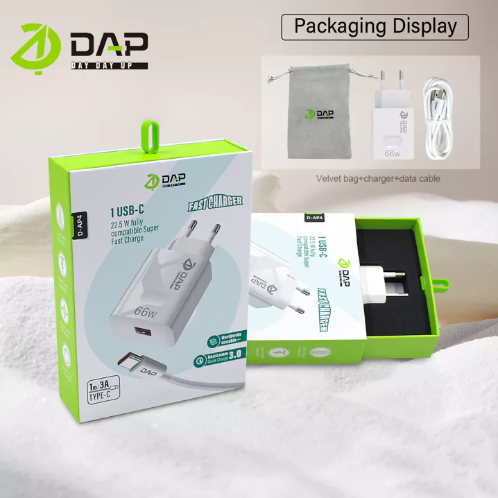 DAP D-AP4 Type C Fast CHARGING Charger DAP Type C 66W Fast CHARGING D-AP4 เดิม