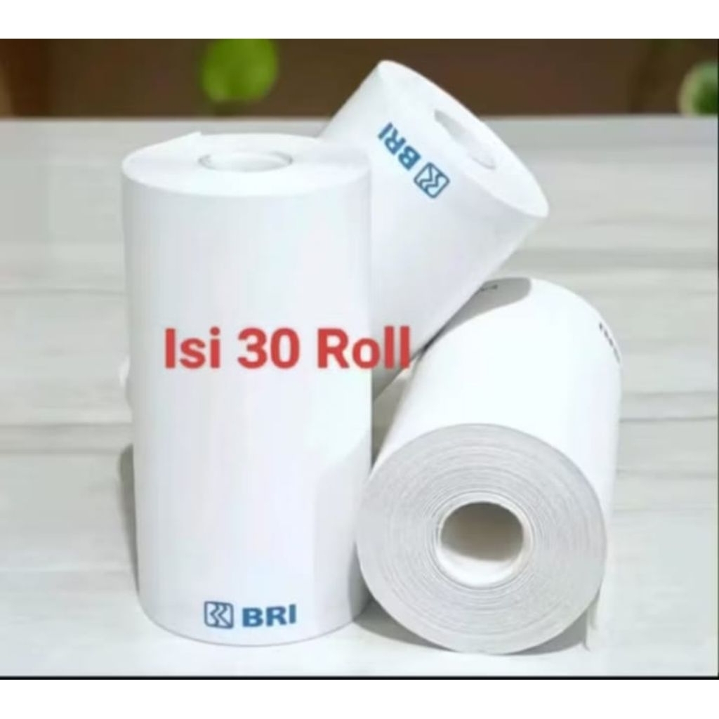 กระดาษ BRI THERMAL ขนาด 30 ม้วน 58X30MM