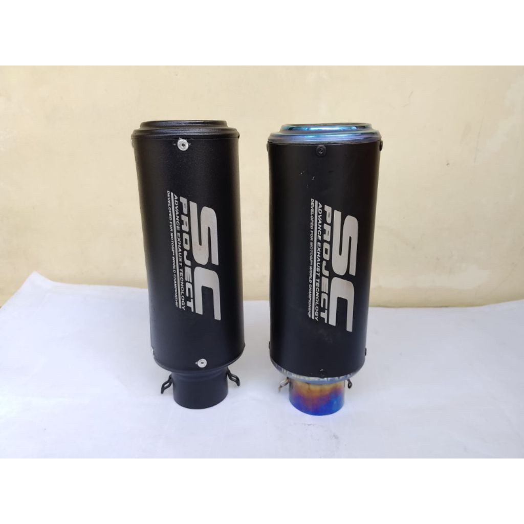 Canister SC Project 51 มม. ท่อรถจักรยานยนต์สากล