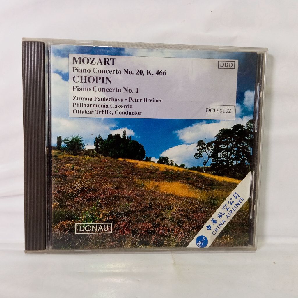 CD Mozart Piano Concerto / Chopin Piano Concerto
