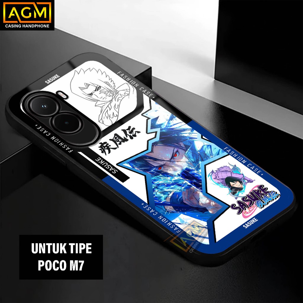 เคส Xiaomi Poco M7 - เคส Softcase Glossy ใหม่ Hp Poco M7 [Onepice Motif] - เคส AGM เคสกระจก softcase