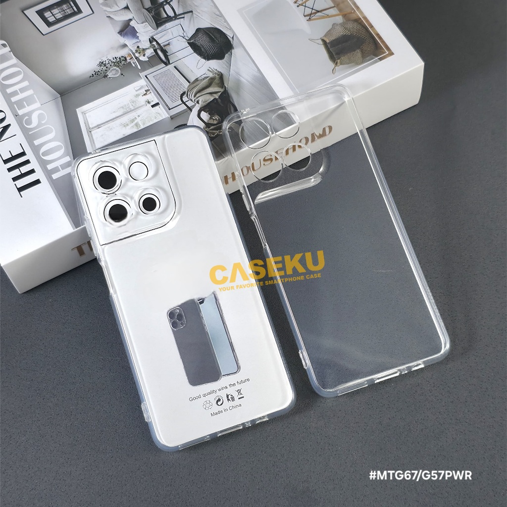 Moto G67 Power Moto G57 Power Softcase Clear Hd 2.0mm UltraClear Bening Moto G67 Power Moto G57