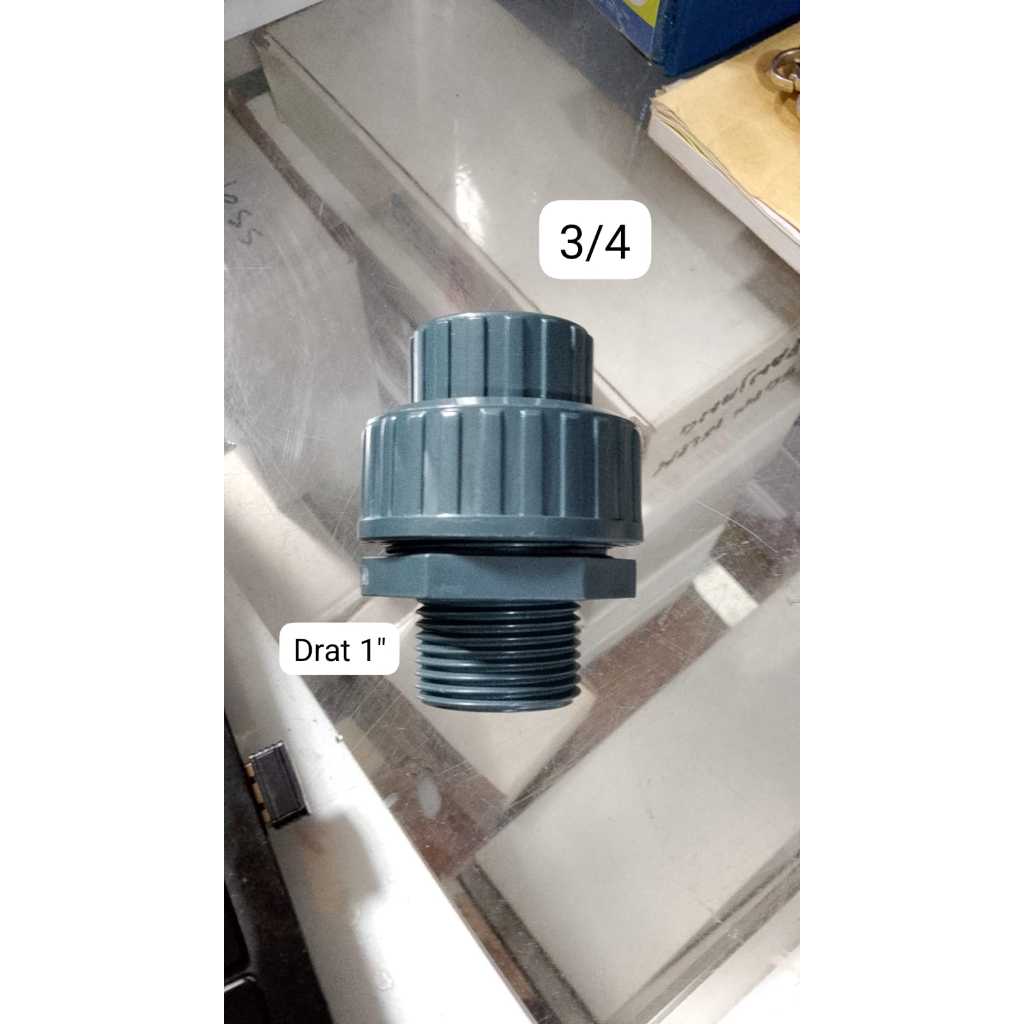 PVC WATERMUR OUTER THREAD 1" 3/4 PIPE