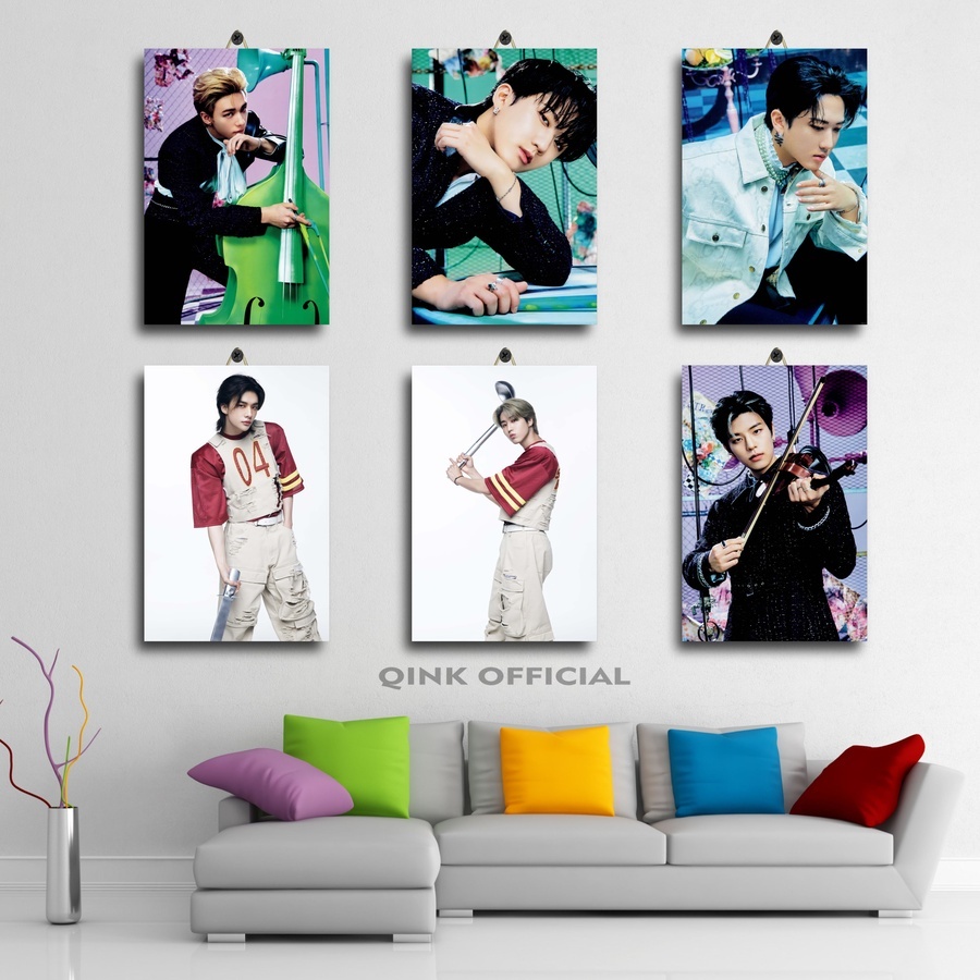Kpop Stray Kids Seungmin Room Display | Qink อย่างเป็นทางการ | โปสเตอร์เด็กผู้ชาย |KLW/K9Z8Y
