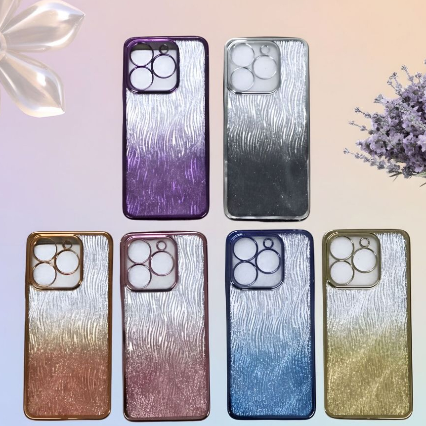 ใหม่ล่าสุด CHROME GLITTER SCREW SOFTCASE OPPO A15 A15S A16 AA17 A18 A38 A3X A5I A5 5G A5IPRO A53 202