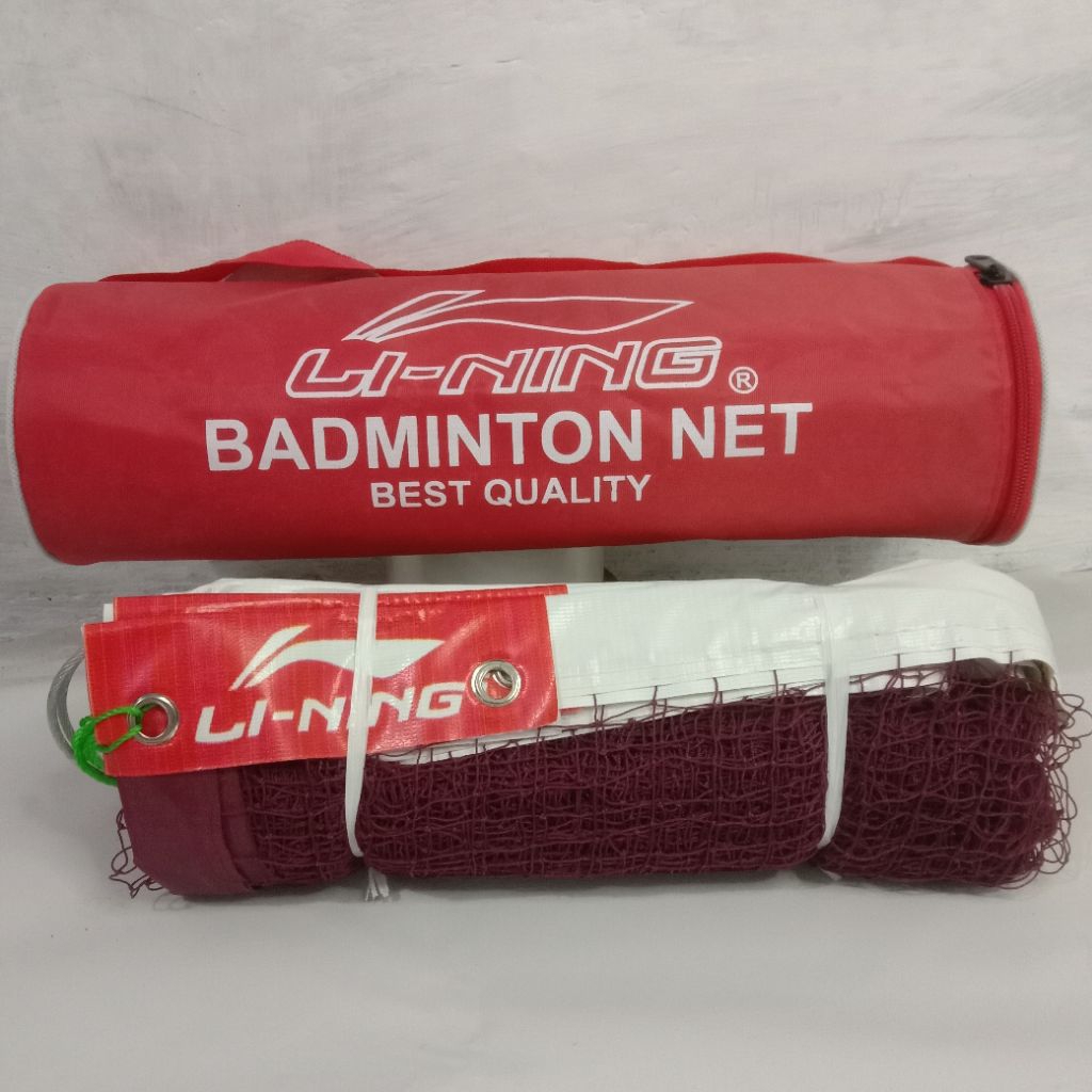 YONEX LI-NING BADMINTON NET WITH STEEL STRAP QUALITY BADMINTON NET