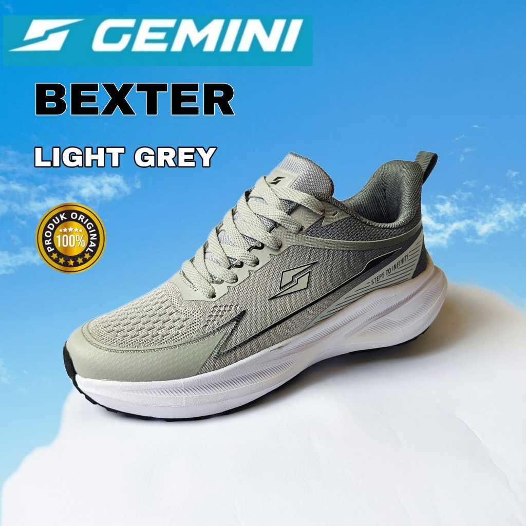 Gemini Bexter รองเท้าวิ่งจ๊อกกิ้งผู้ชายของแท้กันลื่นสําหรับทํางานและโรงเรียน ไซส์ 39-44