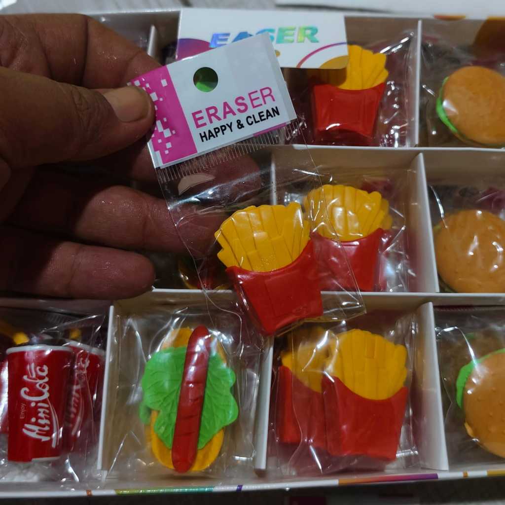 1 CHARACTER PENCIL ERASER (( ERASER )