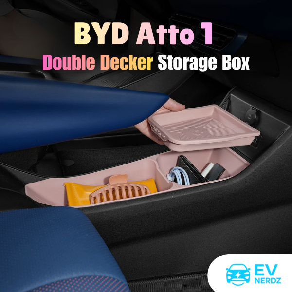 EV NERDZ BYD Ato 1 ถาด/ถาด Organizer BYD Ato 1/คอนโซลกลางถาดเก็บ BYD Ato 1/ถาดสําหรับคอนโซลกลาง BYD 