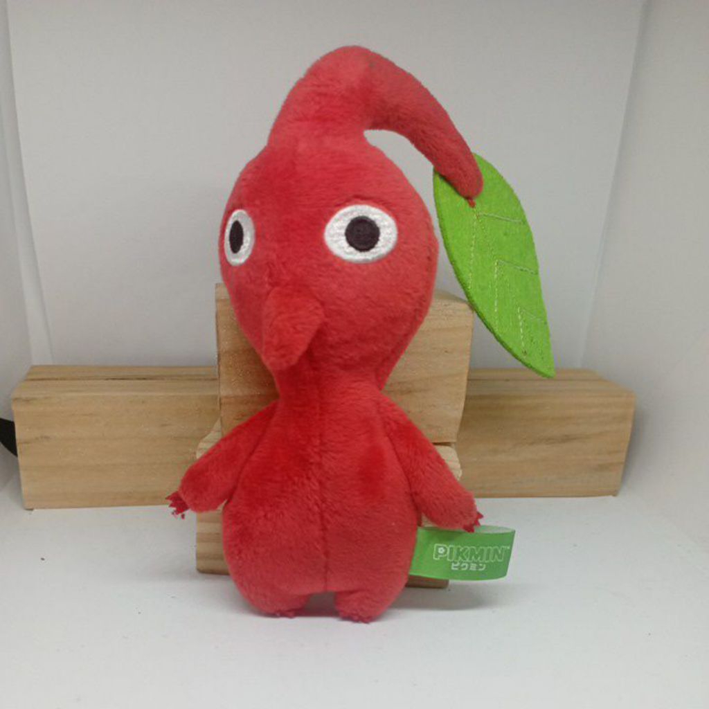 GUNDAN ตุ๊กตาพวงกุญแจ PIKMIN VIDEO GAMES Nintendo / พวงกุญแจตุ๊กตา Pikmin ORIGINAL