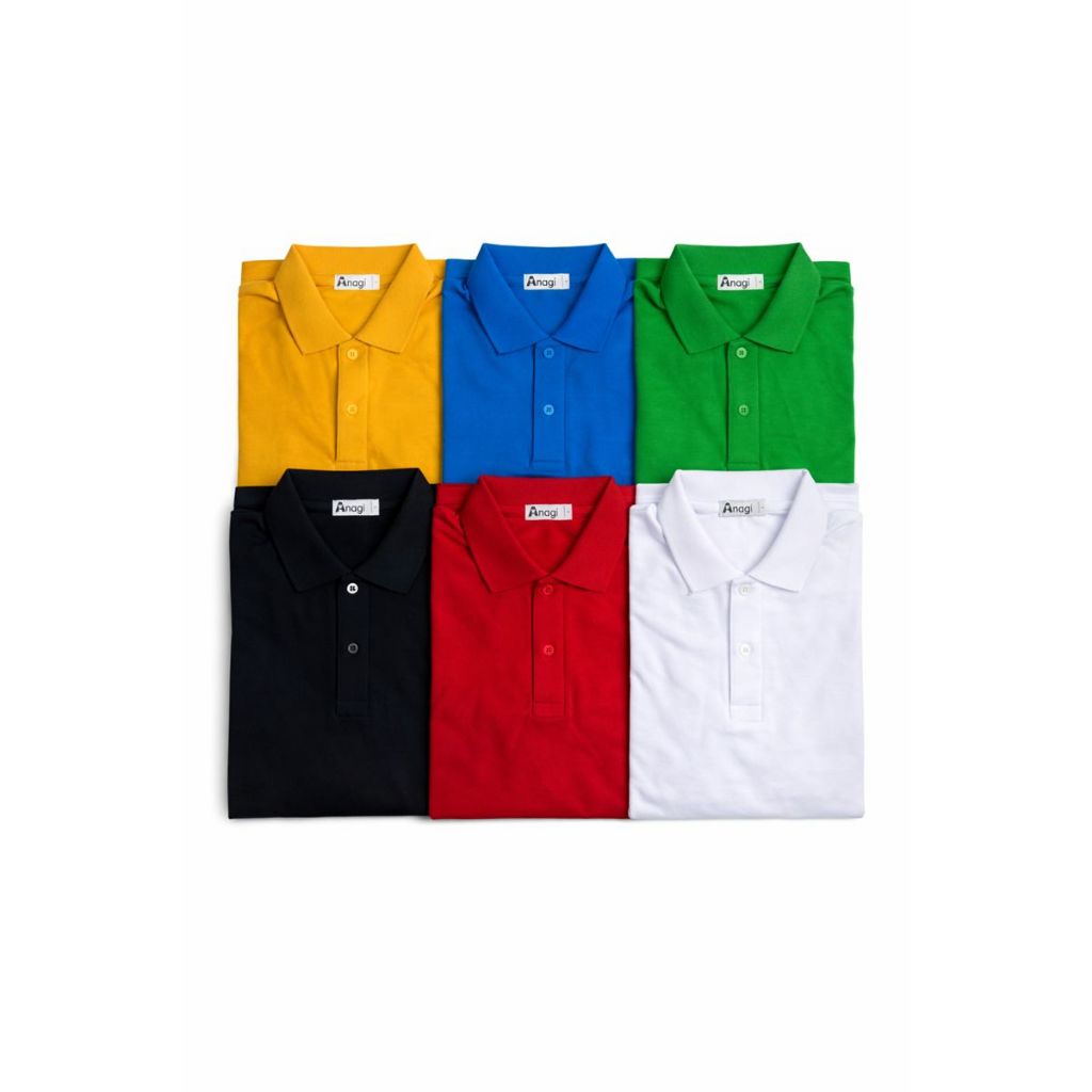 เสื้อโปโล CVC Pique พรีเมี่ยม | เสื้อยืดคอปกแฟชั่น อันากิ