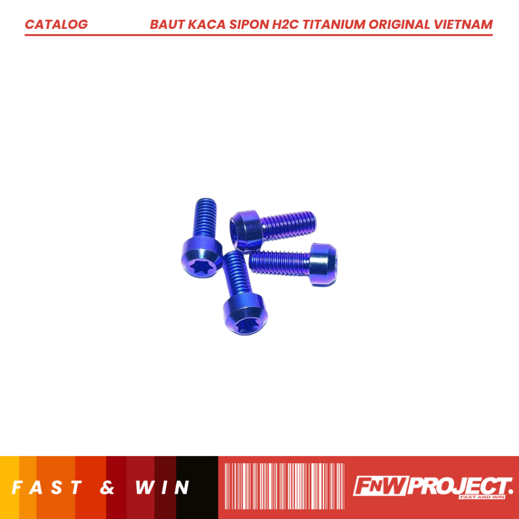 SIPON H2C TITANIUM GLASS BOLT ต้นฉบับ VIETNAM