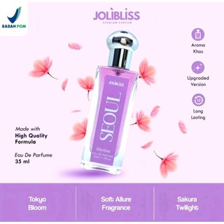 Ecer Parfum Jolibliss City SEOUL/PARIS/NEWYORK/DUBAI/LONDON/TOKYO Edp 35ml Parfum Wanita&Pria Aroma Tahan Lama