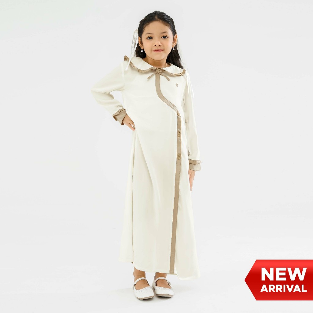 Cressida Gamis Kids Girl สีขาว - 1EB065P