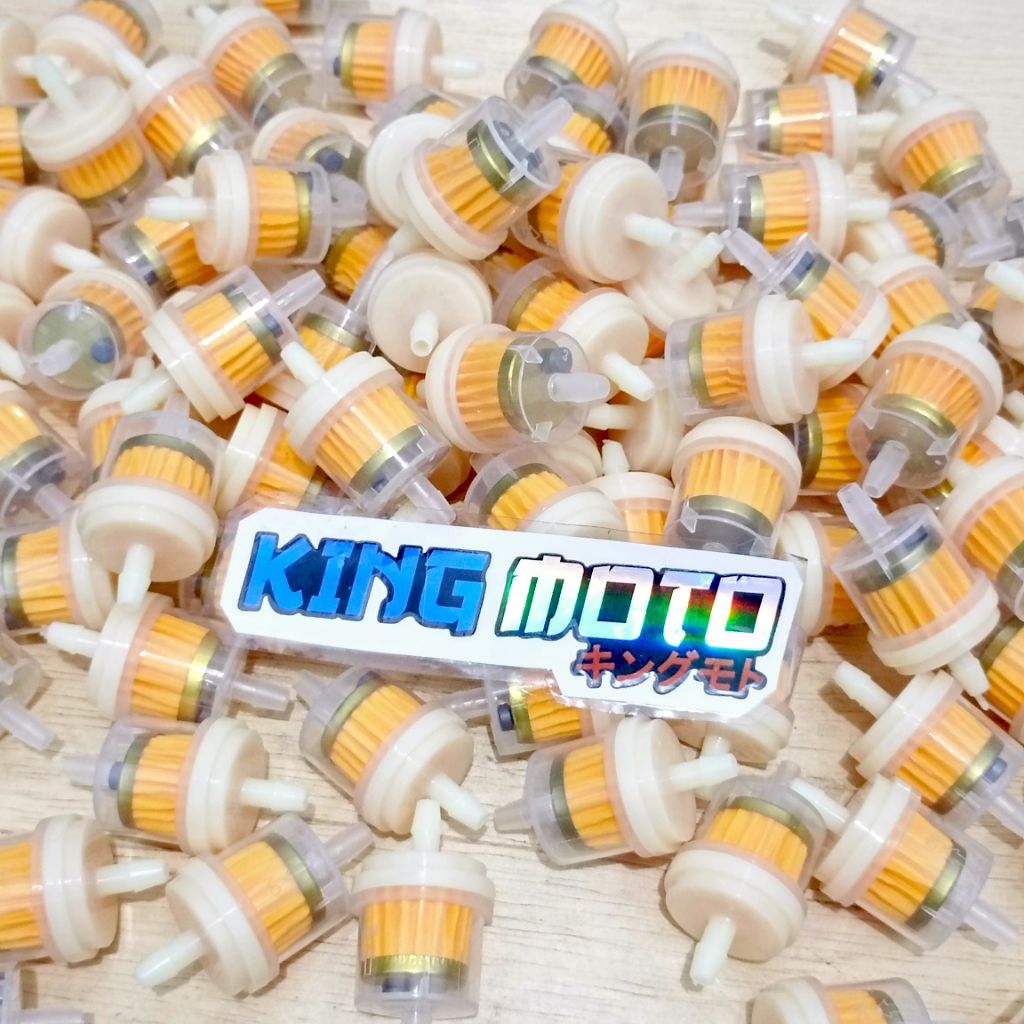 (100 PIC) GACOLINE FILTER สําหรับรถจักรยานยนต์คาร์บอนทุกประเภท, ETC