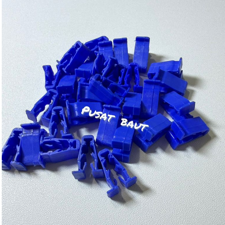25/100 ชิ้น Blue Honda RIvet Plastic Clip Package/Snap Fitting Clip