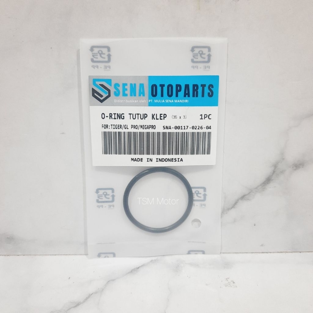 Oring O แหวนฝาครอบวาล์ว Tiger Megapro GL Pro 91303-KK3-831 35x3 ORI SENA OTOPARTS