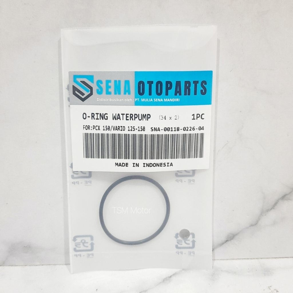 Oring O แหวน Waterpump PCX 150 Vario 125 150 91302-KWN-900 34x2 ORI SENA OTOPARTS