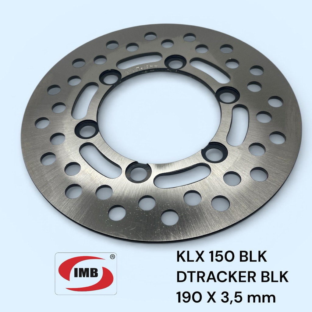 จานดิส / จานเบรค / จานเบรคหลังสําหรับ Kawasaki KLX 150 / DTracker 190 X 3.5 mm IMB Original คุณภาพสู