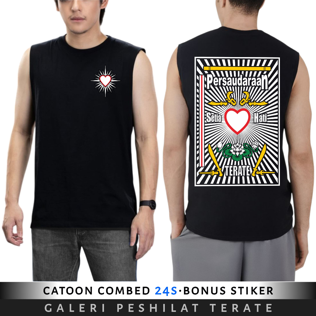 PSHT SINGLET เสื้อยืด SYMBOL BET PAKEM TERATE 24S
