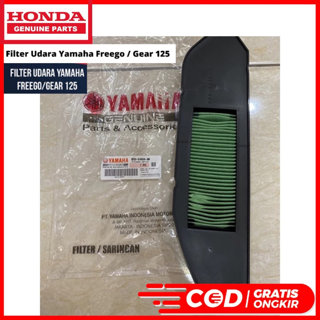ไส้กรองอากาศ ไส้กรองอากาศ B5D YAMAHA FREEGO GEAR 125 B5D-E4450-00