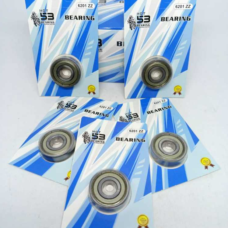 (WHOLESALE 10PCS) BEARING 6201 ZZ "HOT 53" KLAR BALL BEARING/KLAR WHEEL BEARING 6201 ZZ HOT-53