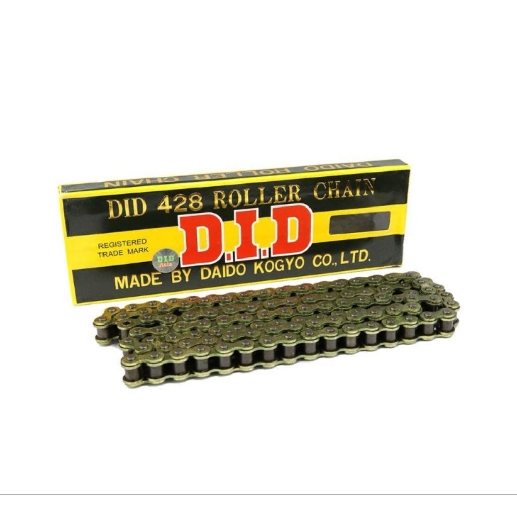 DID 428X128 L โซ่ขับทอง DID 428x128L สีทอง